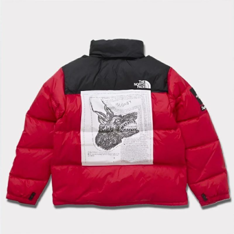 Supreme シュプリーム 2024AW The North Face Nuptse Jacket ノースフェイスヌプシジャケット レッド 赤