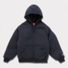 Supreme シュプリーム 2024AW The North Face Down Zip Up Hooded Sweatshirt ノースフェイスダウンジップアップフードパーカー ネイビー 紺