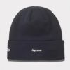 Supreme シュプリーム 2024AW New Era Script Beanie ニューエラスクリプトビーニー ニット帽 ネイビー　紺