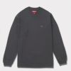 Supreme シュプリーム 2024AW Small Box L/S Tee スモールボックスロングスリーブTシャツ チャコール