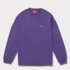 Supreme シュプリーム 2024AW Small Box L/S Tee スモールボックスロングスリーブTシャツ パープル