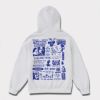 Supreme シュプリーム 2024AW Wild Embroidered Hooded Sweatshirt ワイルドエンブロイダードフードパーカー アッシュグレー 灰