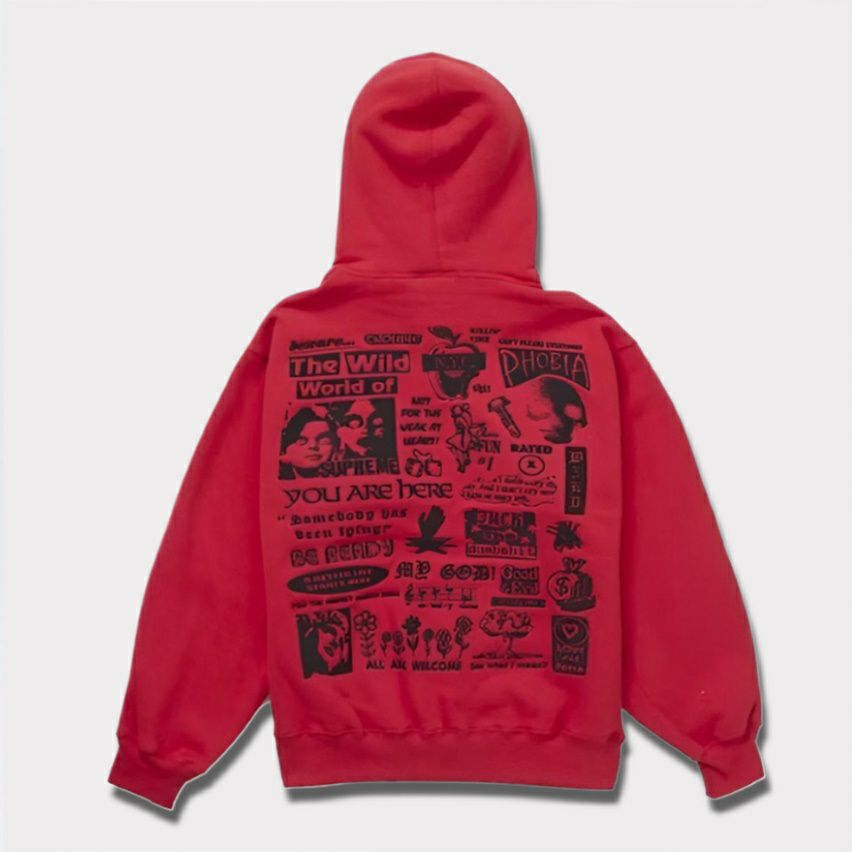 Supreme シュプリーム 2024AW Wild Embroidered Hooded Sweatshirt 