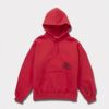 Supreme シュプリーム 2024AW Wild Embroidered Hooded Sweatshirt ワイルドエンブロイダードフードパーカー バーントレッド