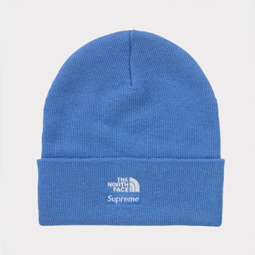 Supreme シュプリーム 2024AW The North Face Beanie ノースフェイスビーニー ニット帽 ブルー 青