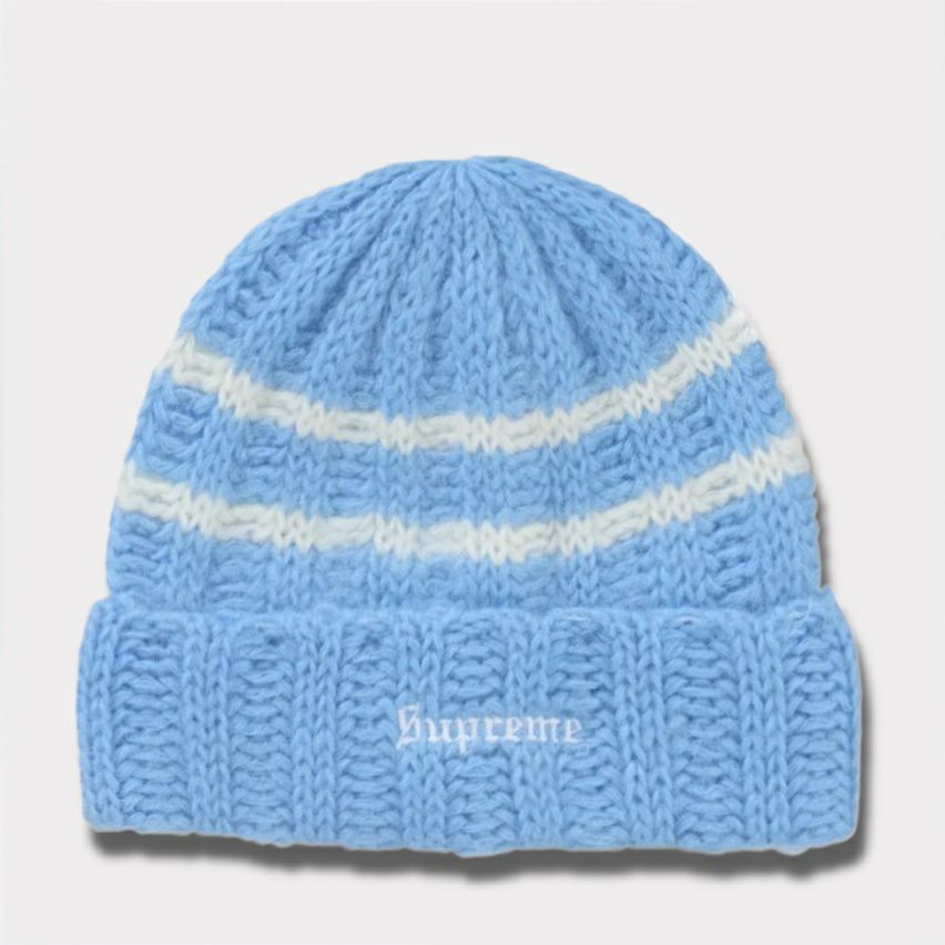 Supreme シュプリーム 2024AW Brushed Stripe Beanie ブラッシュ 
