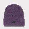 Supreme シュプリーム 2024AW Mohair Beanie モヘアビーニー ニット帽 プラム