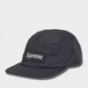 24FW supreme Cordura Ripstop Camp Cap 黒 シュプリーム