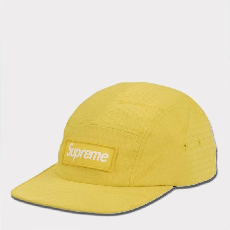 Supreme シュプリーム 2024AW Cordura Ripstop Camp Cap コーデュラリップストップキャンプキャップ イエロー