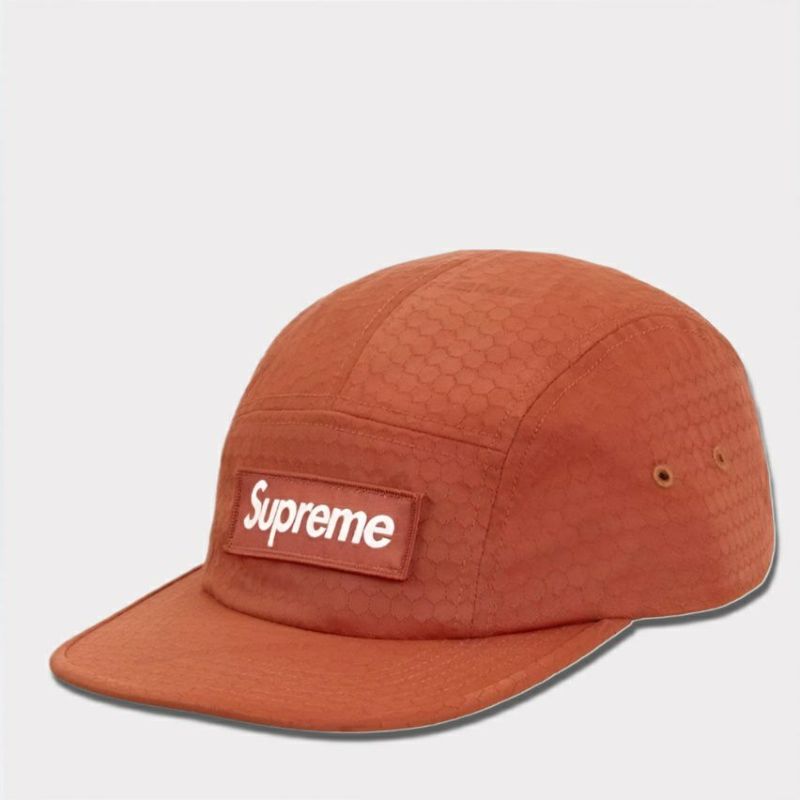 Supreme シュプリーム 2024AW Cordura Ripstop Camp Cap コーデュラリップストップキャンプキャップ オレンジ