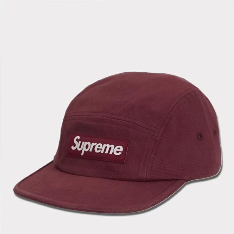 Supreme シュプリーム 2024AW Denim Camp Cap デニムキャンプキャップ カーディナル