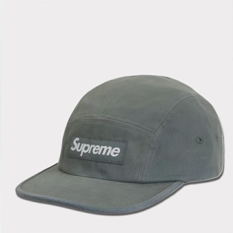 Supreme シュプリーム 2024AW Denim Camp Cap デニムキャンプキャップ 　ダークオリーブ