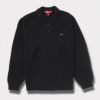 Supreme シュプリーム 2024AW Small Box Polo Sweater スモールボックスポロセーター ブラック 黒