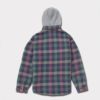 Supreme シュプリーム 2024AW Waffle Plaid Hooded Shirt ワッフルプレイドフードシャツ マルチカラー