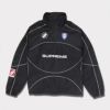 Supreme シュプリーム 2024AW Reflective Piping Pullover リフレクティブパイピングプルオーバー ブラック 黒