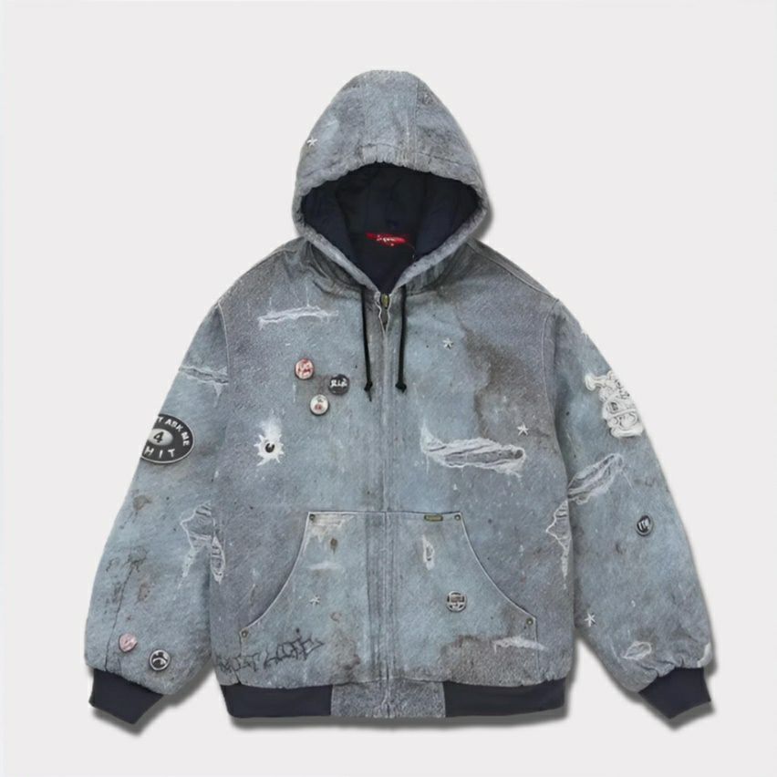 Supreme トリプルレイヤー防水ジャケット L 水色 | ヤマダウェブコム