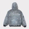 Supreme シュプリーム 2024AW HJR Trompe L'oeil Hooded Work Jacket HJRトロンプルイユフードワークジャケット ブルー　青