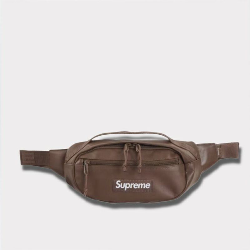 Supreme シュプリーム 2024AW Leather Waist Bag レザーウエストバッグ ブラウン 茶