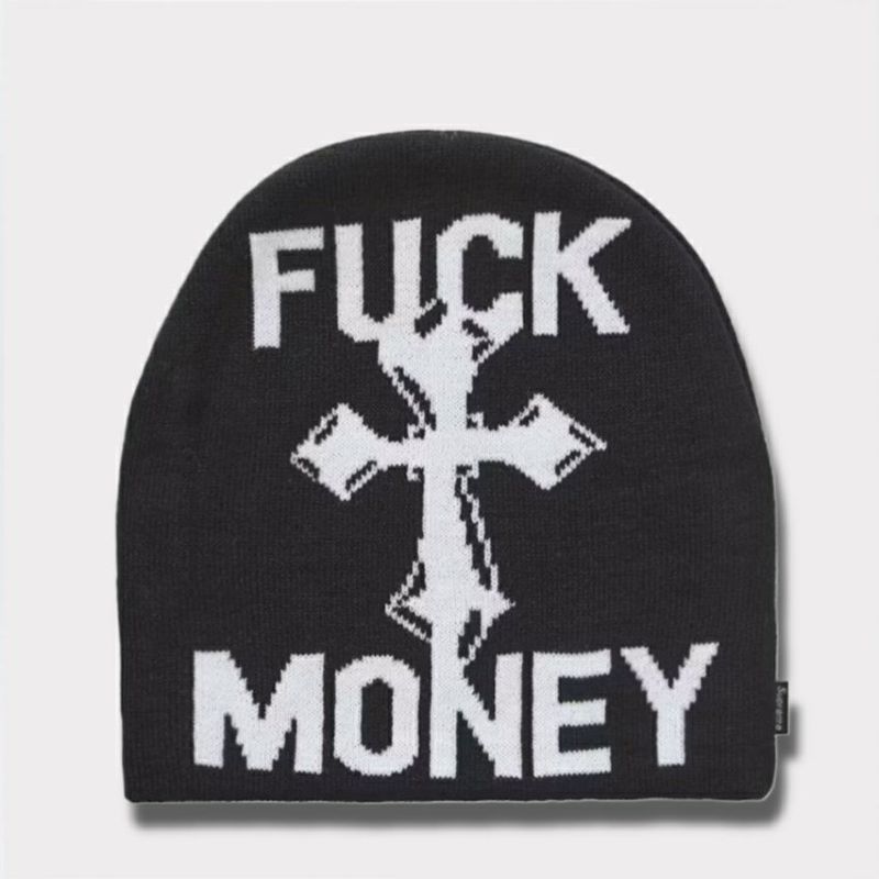 Supreme シュプリーム 2024AW Fuck Money Beanie ファックマニービーニー ブラック 黒