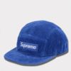 Supreme シュプリーム 2024AW Corduroy Camp Cap コーデュロイキャンプキャップ　ブルー　