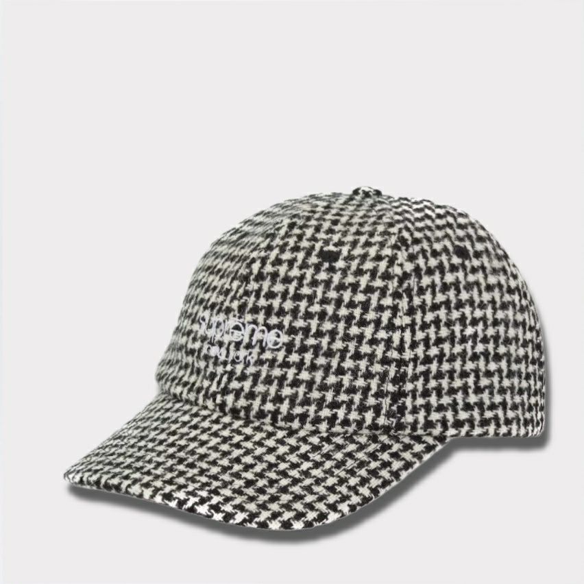 Supreme シュプリーム 2024AW Harris Tweed 6Panel Cap ハリスツイード  