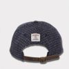  Supreme シュプリーム 2024AW Harris Tweed 6Panel Cap ハリスツイード6パネルキャップ ダークブルー