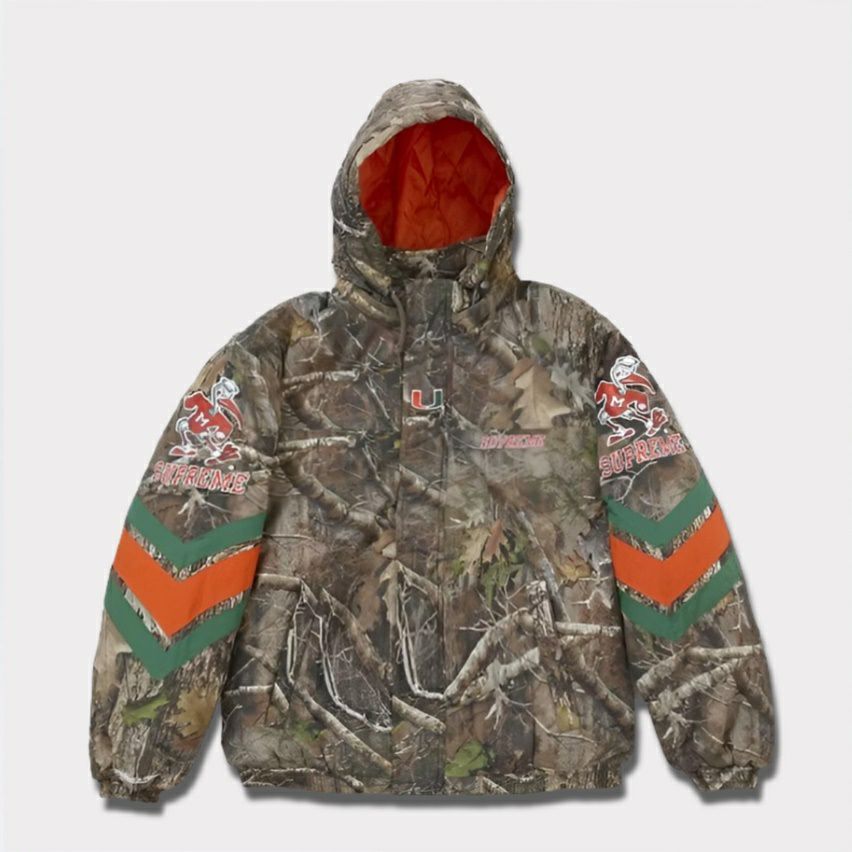 Supreme シュプリーム 2024AW Mitchell & Ness NCAA Hooded Stadium 