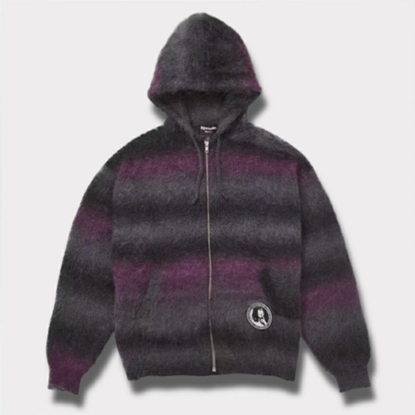 Supreme シュプリーム 2024AW Hysteric Glamour Mohair Zip Up Hooded  