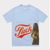 Supreme シュプリーム 2024AW Hysteric Glamour Fuck Tee ヒステリックグラマーファックTシャツ パウダーブルー