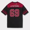 Supreme シュプリーム 2024AW Hysteric Glamour 69 Football Top Tee ヒステリックグラマー69フットボールトップTシャツ ブラック 黒