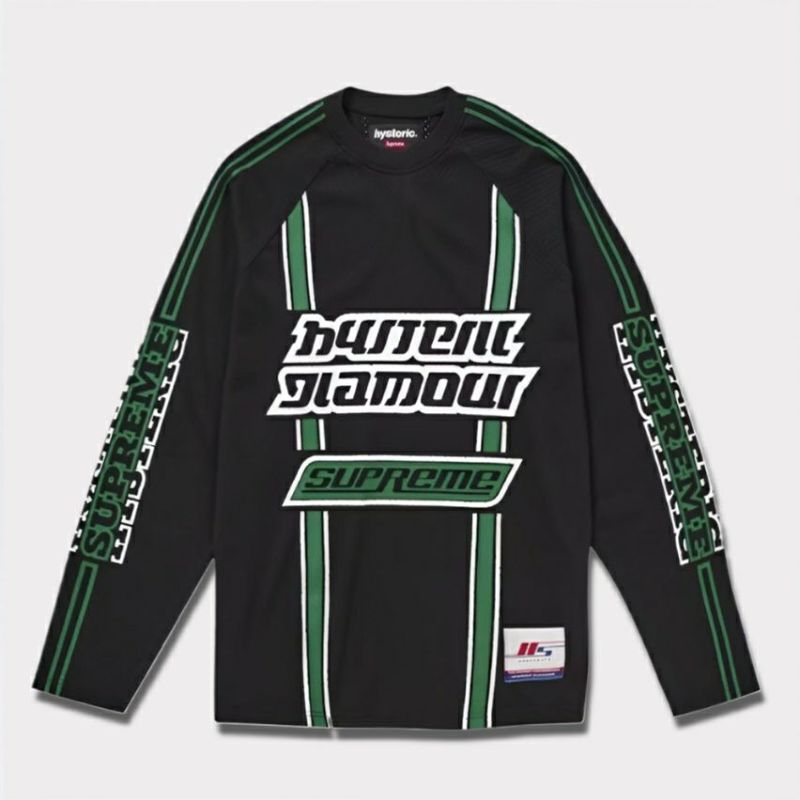 Supreme シュプリーム 2024AW Hysteric Glamour Mesh L/S Top ヒステリックグラマーメッシュロングスリーブトップ ブラック 黒