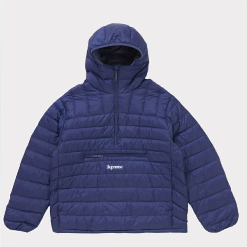 Supreme シュプリーム 2024AW Micro Down Half Zip Pullover マイクロダウンハーフジッププルオーバー ネイビー  紺