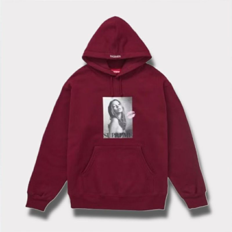 Supreme シュプリーム 2024AW Kate Moss Hooded Sweatshirt ケイトモスフードパーカー カーディナル