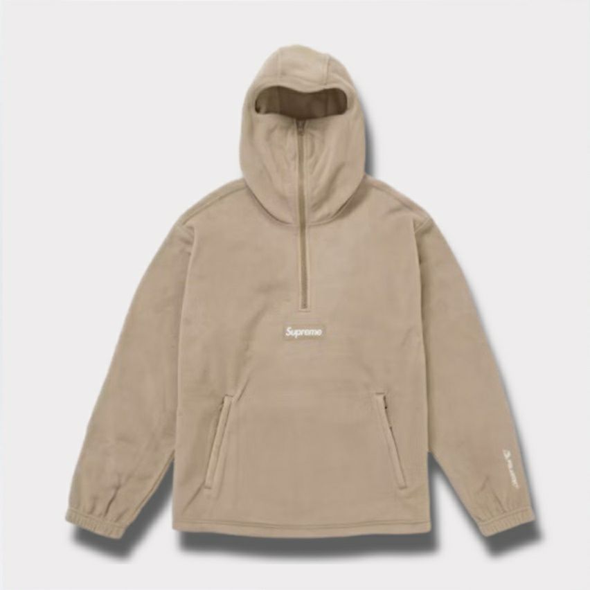 Supreme シュプリーム 2024AW Polartec Facemask Half Zip Hooded 