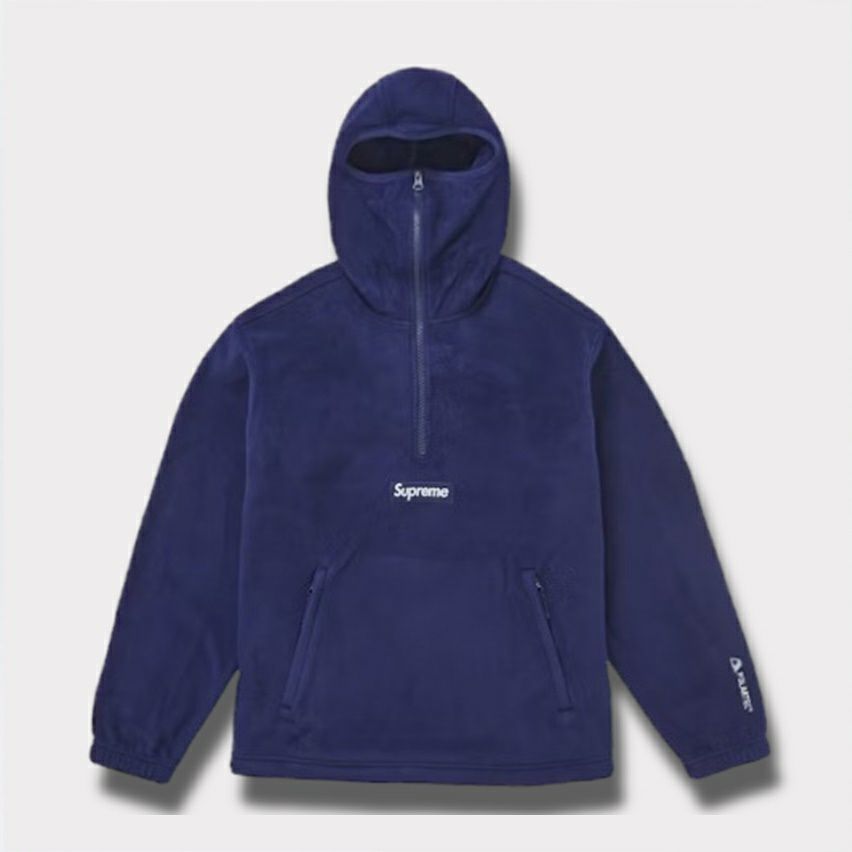 Supreme シュプリーム 2024AW Polartec Facemask Half Zip Hooded 