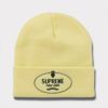 Supreme シュプリーム 2024AW Crest Beanie クレストビーニー イエロー
