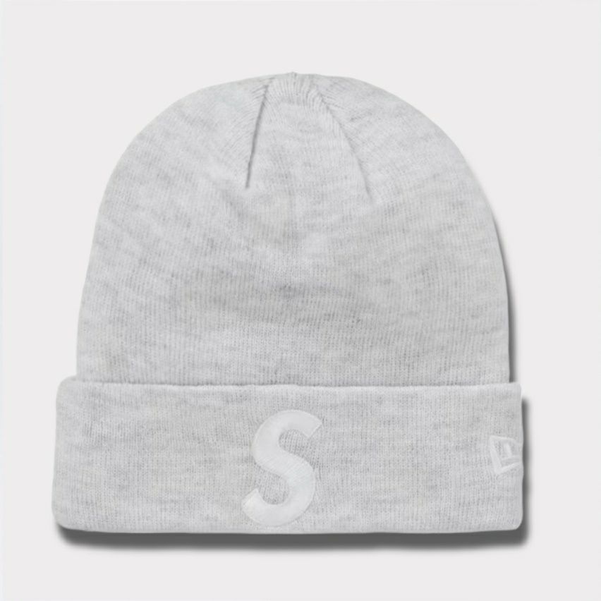 Supreme シュプリーム 2024AW New Era S Logo Beanie ニューエラSロゴビーニー アッシュグレー 灰