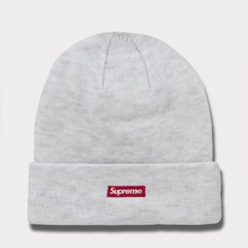 Supreme シュプリーム 2024AW New Era S Logo Beanie ニューエラSロゴビーニー アッシュグレー 灰1