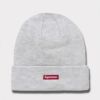Supreme シュプリーム 2024AW New Era S Logo Beanie ニューエラSロゴビーニー アッシュグレー 灰1