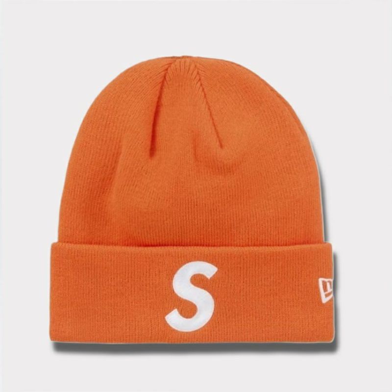Supreme シュプリーム 2024AW New Era S Logo Beanie ニューエラSロゴビーニー オレンジ