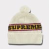 Supreme シュプリーム 2024AW Big Stripe Beanie ビッグストライプビーニー ストーン