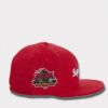 Supreme シュプリーム Brushed Wool Box Logo New Era Cap ブラッシュウールボックスロゴニューエラキャップ レッド　赤1
