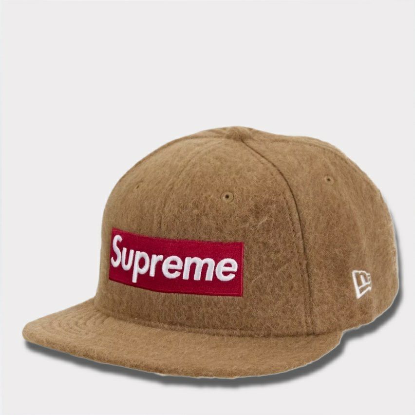 Supreme シュプリーム 2024AW Brushed Wool Box Logo New Era Cap 