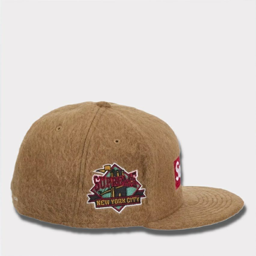 Supreme シュプリーム Brushed Wool Box Logo New Era Cap ブラッシュウールボックスロゴニューエラキャップ ブラウン　茶1