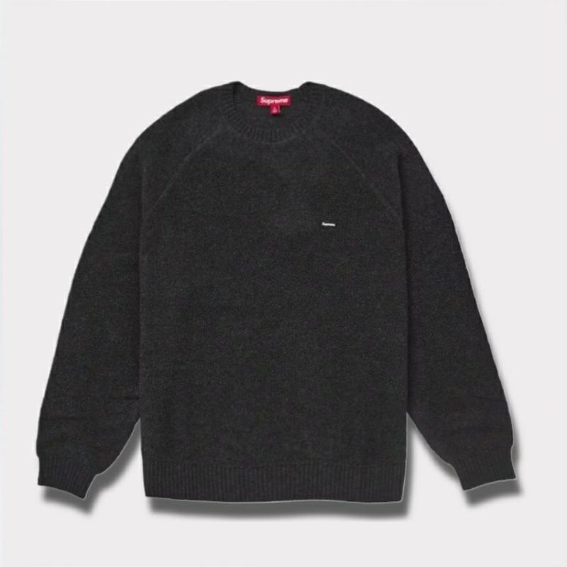 Supreme シュプリーム 2024AW Terry Small Box Sweater テリースモールボックスセーター　ブラック 黒