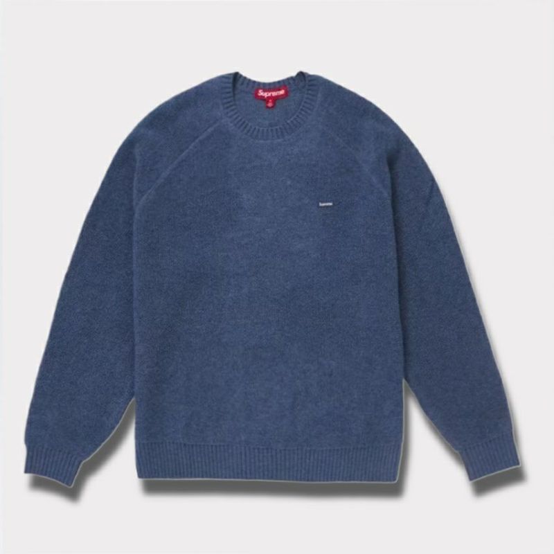 Supreme シュプリーム 2024AW Terry Small Box Sweater テリースモールボックスセーター　ブルー