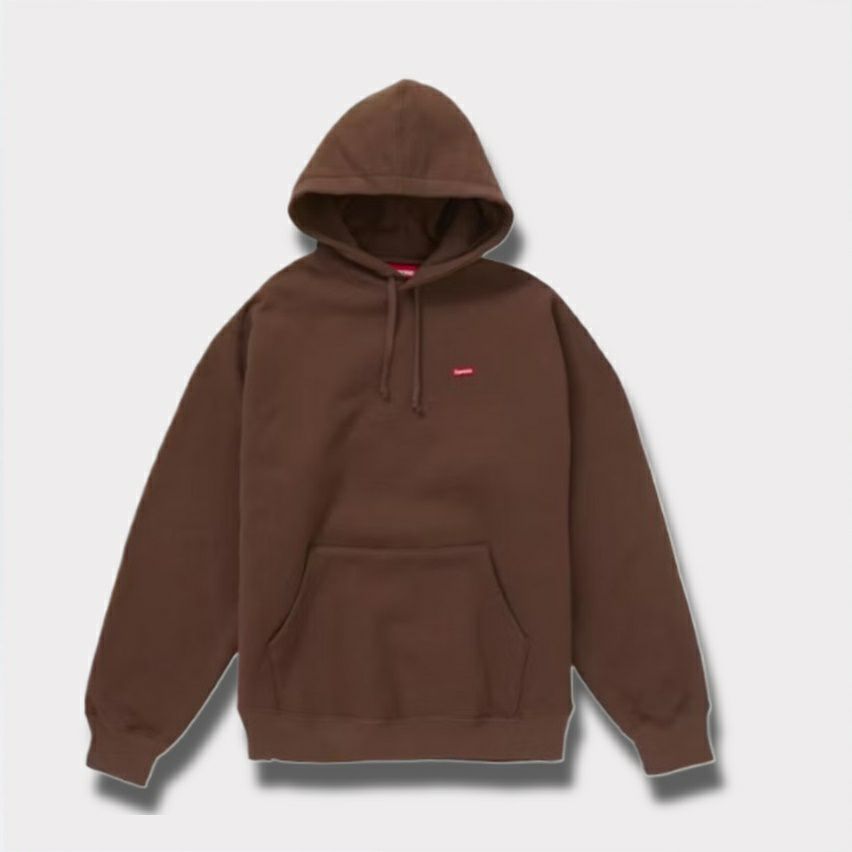 Supreme シュプリーム 2024AW Small Box Hooded Sweatshirt スモールボックスフードパーカー ブラウン