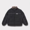 Supreme シュプリーム 2024AW Reversible Puffer Jacket リバーシブルパファージャケット ブラック 黒