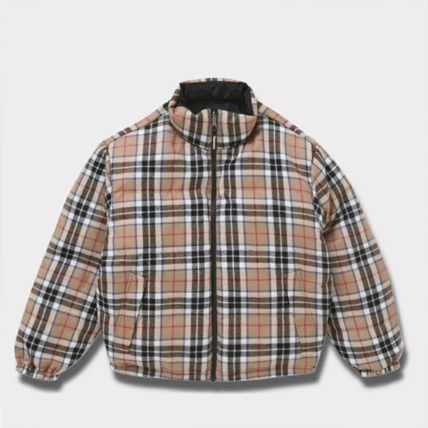 Supreme シュプリーム 2024AW Reversible Puffer Jacket リバーシブルパファージャケット ブラック 黒2