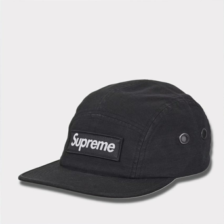 Supreme シュプリーム 2024SS Coated Denim Camp Cap コーテッドデニム 